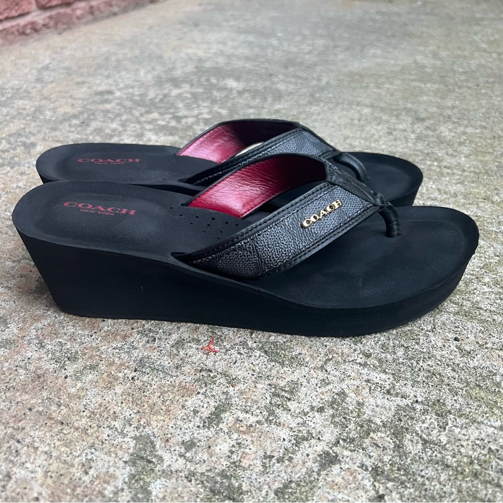 Women’s Coach Platform/ Wedge Sandals